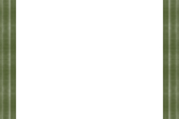 緑色のハードパステルの縦長フレーム素材(透過)