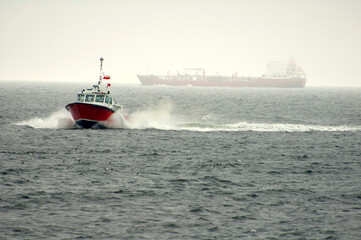 Bateau de pilote pour marine marchande