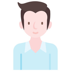 male avatar flat icon