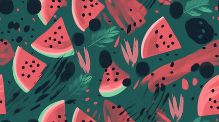 Watermelon texture background, watermelon wallpaper