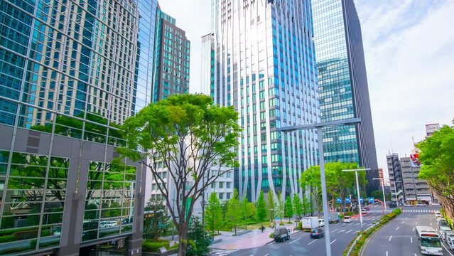 東京ハイパーラプス 2023　高層ビル群