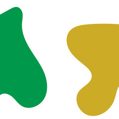 Blob Organic Colorful Background 