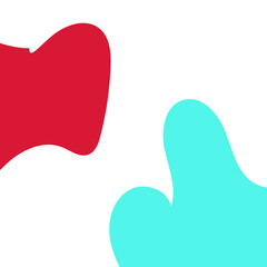 Blob Organic Colorful Background 