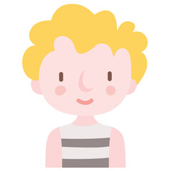 boy avatar flat icon
