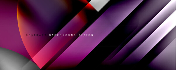 Trendy simple fluid color gradient abstract background with dynamic line effect. Vector Illustration For Wallpaper, Banner, Background, Card, Book Illustration, landing page