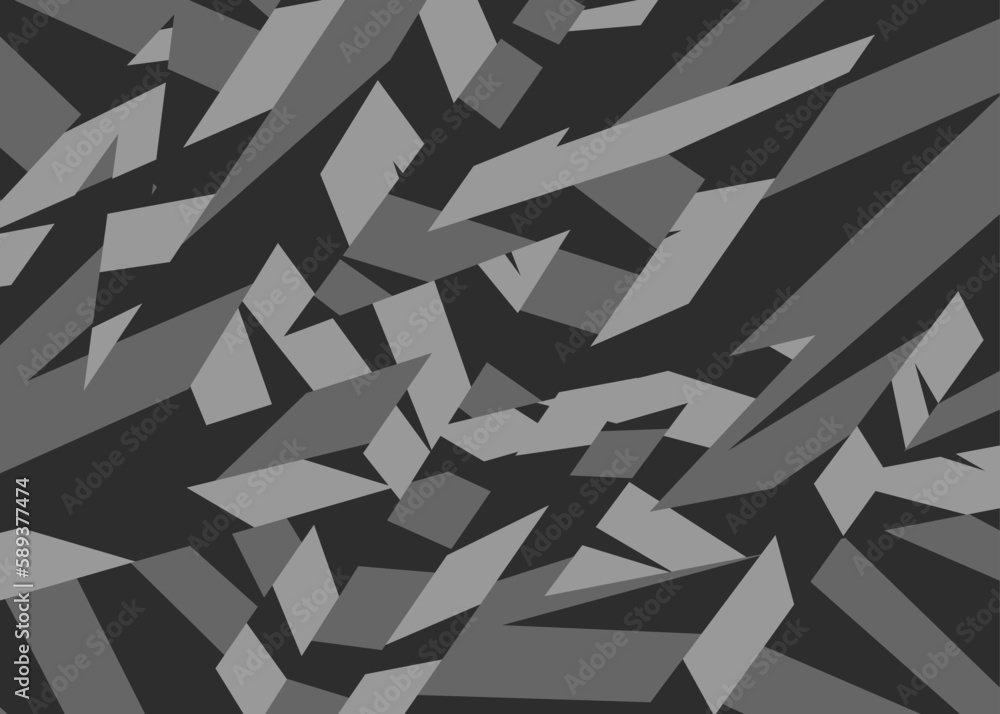 Aufkleber abstract background with irregular stripe and zigzag line pattern. abstract raw and irregular stripe