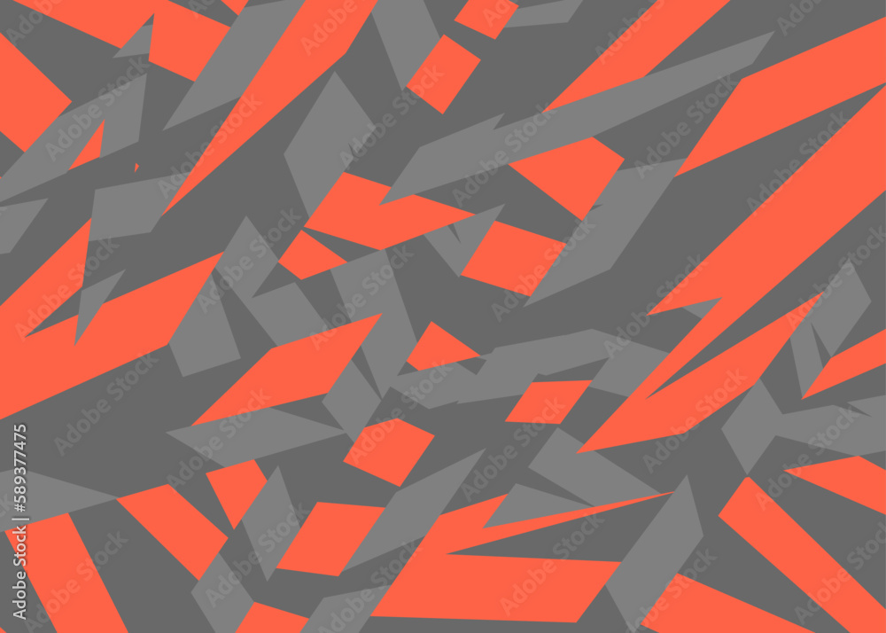 Poster abstract background with irregular stripe and zigzag line pattern. abstract raw and irregular stripe