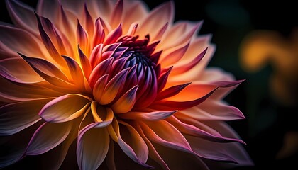 Beautiful Flower Garden Focus Background, Made with Generative AI
