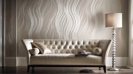 Sophisticated 3D Focus Home Wallpaper, Made with Generative AI