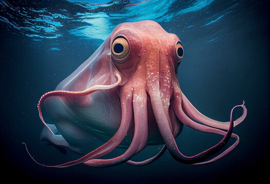 Giant Squid Vs Colossal Squid
