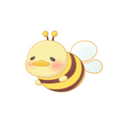 cute duck bee