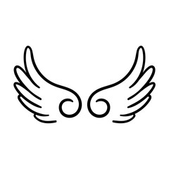 angel wings in heaven hawk feather wing pattern