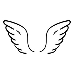 angel wings in heaven hawk feather wing pattern