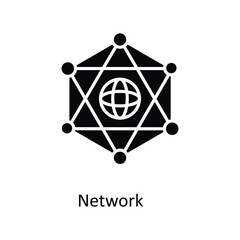 network Vector  Solid Icons. Simple stock illustration stock