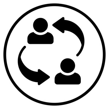 exchange glyph icon