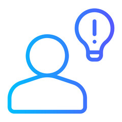 idea gradient icon