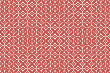 日本風イラスト背景☆七宝模様☆ベクター素材