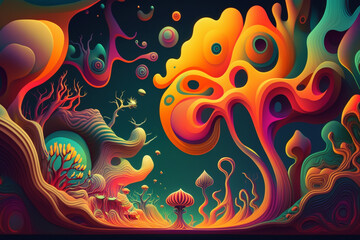 Fototapeta premium Colored paint background. Created with generative Ai technology.