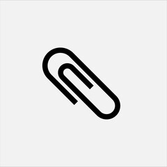 Attachment Icon. Clip Symbol.      