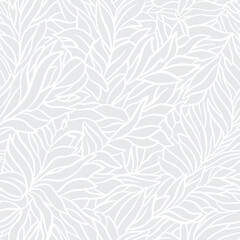 Abstract floral seamless pattern. Vector illustration background