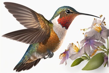 Fototapeta premium hummingbird in flight