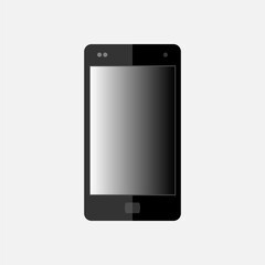 Smartphone Icon. Telecommunication Device Symbol for Design, Presentation, Website or Apps Elements – Vector.     