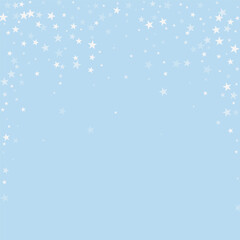 Falling snowflakes christmas background. Subtle