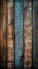 old painted wood, texture, blue