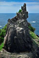 沖泊のファラオ岩