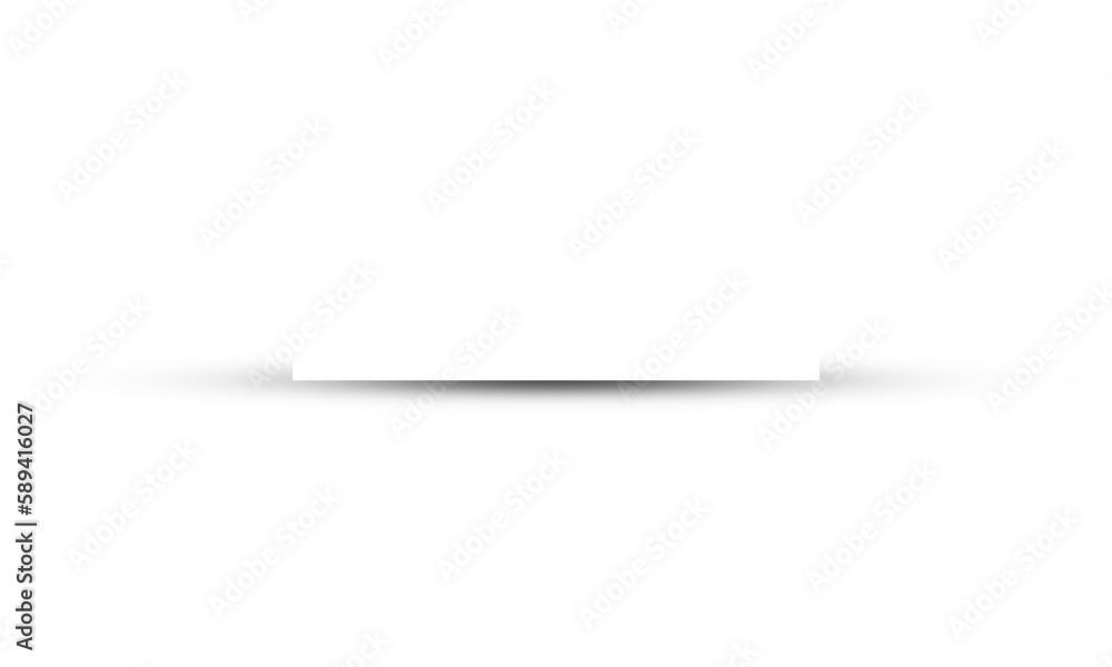 Poster Realistic shadow effect for design