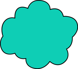Obraz premium Sky Cloud Icon