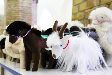 animal toys goat, horse,camel
