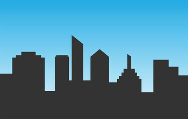 Modern City Skyline Vector illustration