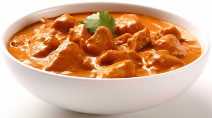 Butter Chicken, Popular Indian food, Stew with vegetables