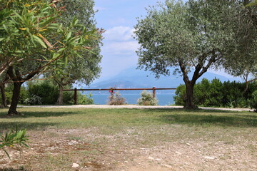 Blick von Sirmione auf den Gardasee	