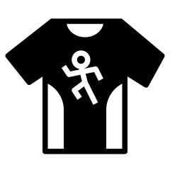 Shirt glyph icon