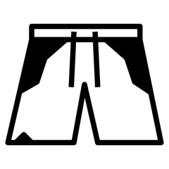 short Pants glyph icon