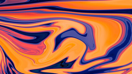 orange blue abstract background