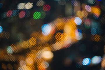 Blurry checked box fairy light