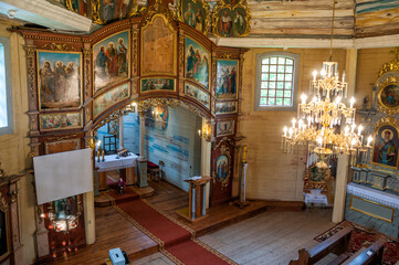 Church of the Nativity of St. John the Baptist. Michniowiec, Subcarpathian Voivodeship, Poland.