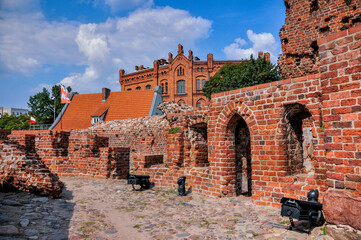 Ruins of catle in Torun, Kuyavian-Pomeranian Voivodeship, Poland  © Darek Bednarek