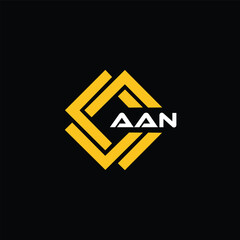 AAN vector logo design element