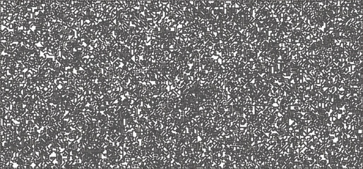 Dotwork noise pattern vector background. Black stipple dots and strips. Abstract noise dotwork pattern. Sand grain effect. Black dots grunge banner. Stipple spots. Stochastic dotted vector background.