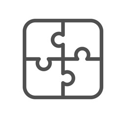 Obraz premium Teamwork and business communication icon outline and linear symbol. 