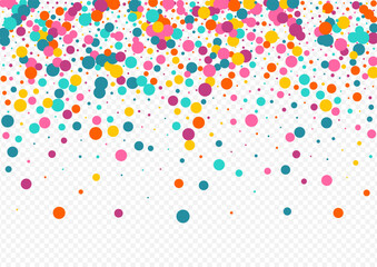 Bright Round Celebration Vector Transparent