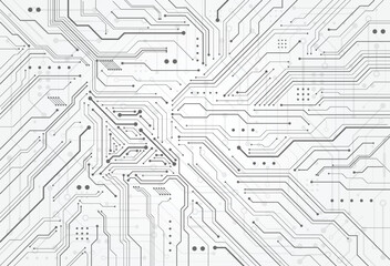 Abstract digital background with technology circuit board texture. Electronic motherboard illustration. Communication and engineering concept. Vector illustration