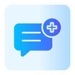 new message gradient icon