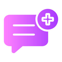 new message gradient icon