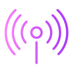 wifi gradient icon