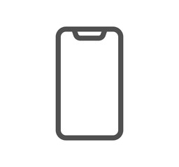 Electronic and device related icon outline and linear symbol.	
